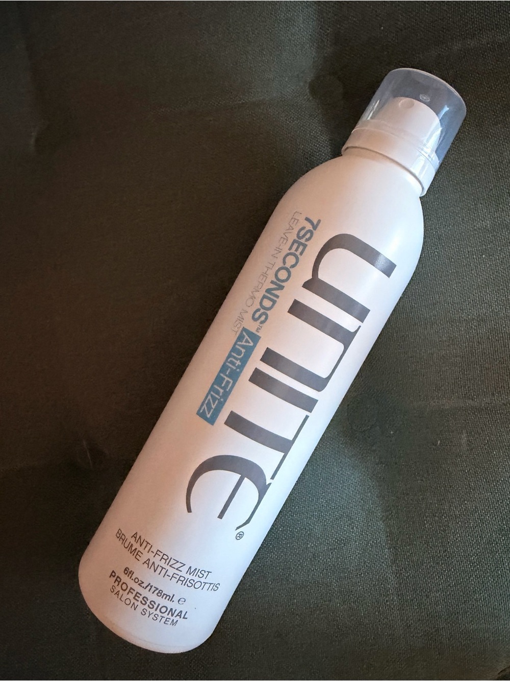 Unite Hair 7SECONDS Anti-Frizz Mist NEW 6fl oz/178 ml